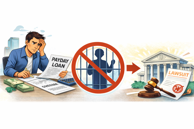 If I Don’t Pay My Payday Loan Will I Go to Jail?