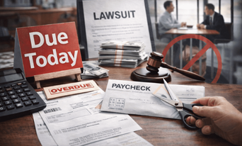 not paying back payday loan.